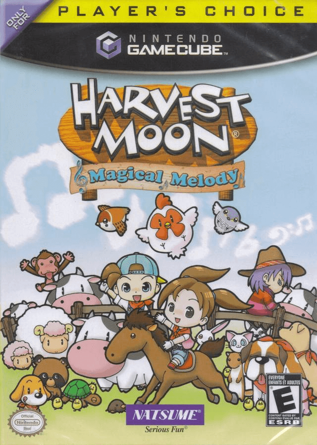 Harvest Moon: Poem of Happiness box art for Gamecube
